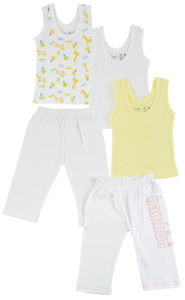 Girls Tank Tops And Track Sweatpants