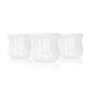 Olababy Silicone Sleeve For Avent Natural Glass Bottles (Pack Of 3) (4 Oz, Clear)
