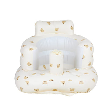 AirSwim Baby Inflatable Seat for Babies 3 Months and Up, Baby Support Seat Summer Toddler Chair for Sitting Up, Built in Air Pum