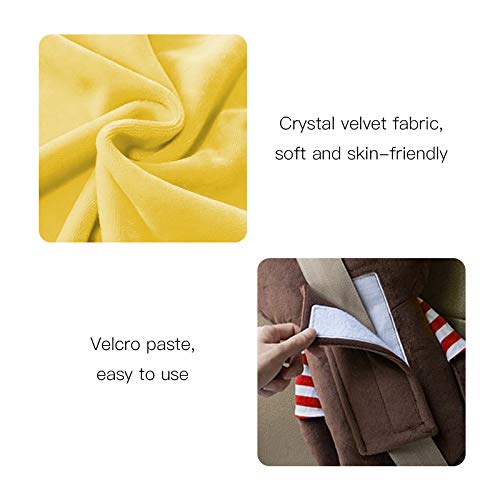 Kelendle Seat Belt Pillow Kids Car Seat Belt Cover Vehicle Shoulder Pads Car Seatbelt Cushion for Kids Seat Strap Pillows Kids A
