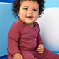 Simple Joys By Carter'S Baby Girls' 4-Pack Pant, Grey/Pink/Plum/White Flowers, 0-3 Months