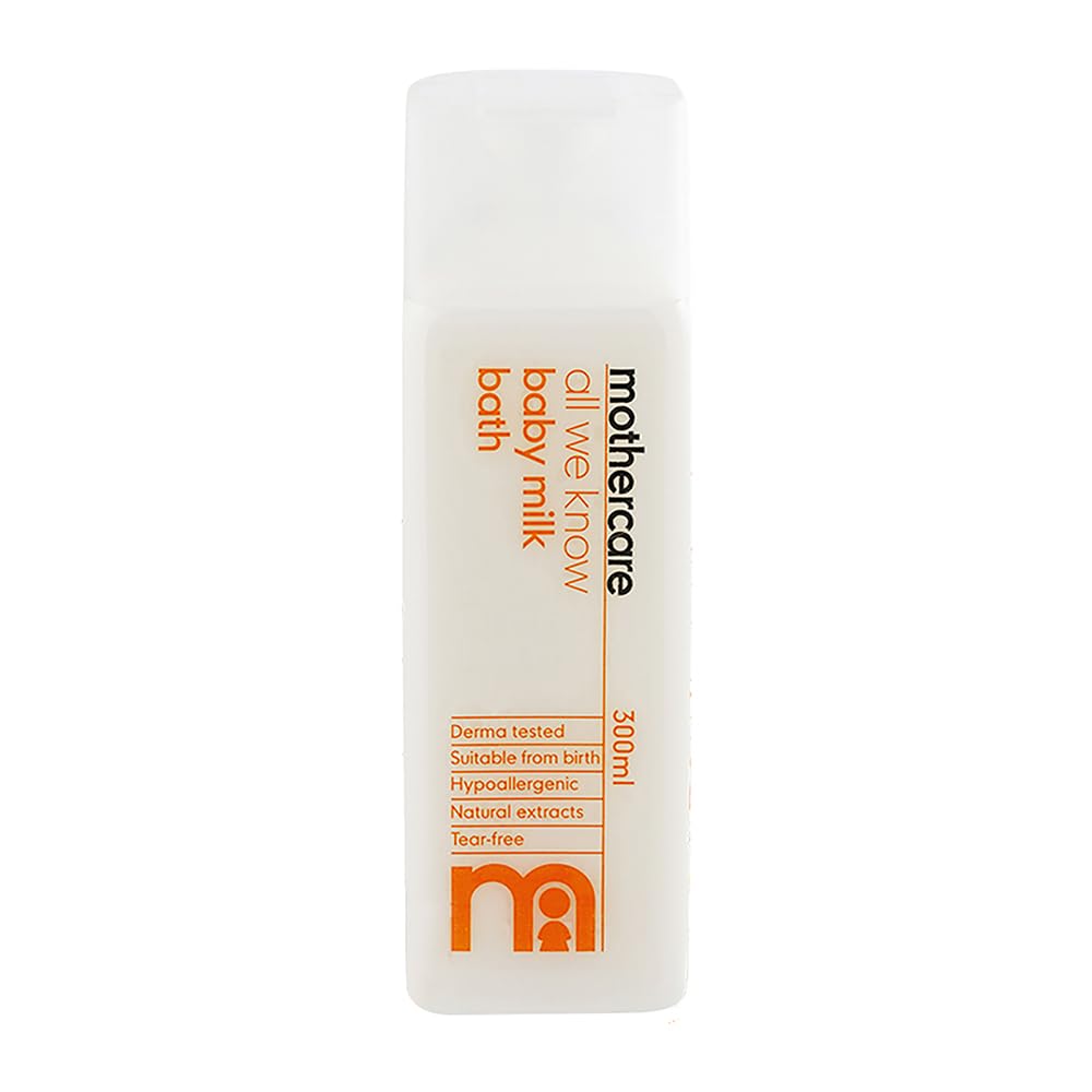 Mothercare Unisex Hypoallergenic Baby Body Milk - White