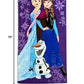 Royal Wear Kids Official Licensed Character Soft Beach/Hooded Bath Towe (Frozen, 27 X 58)
