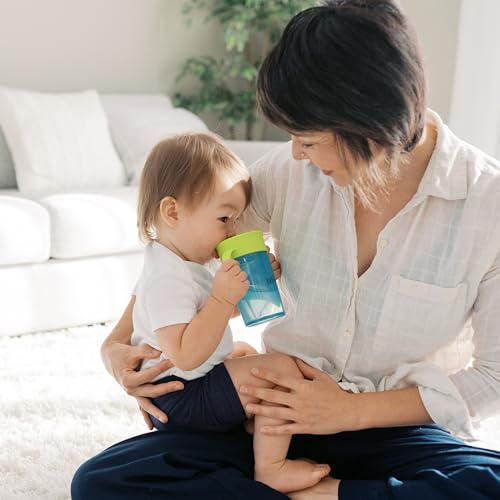 Dr. Brown'S Milestones Straw To 360? Cup Set, Convertible Toddler Training Cup Set With Interchangeable Silicone Straw And 360 D