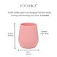 Tooshka Baby Led Weaning Cups - Set Of Four (Pink & Brown)