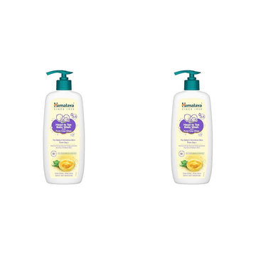 Himalaya Head To Toe Baby Wash With Pure Cow Ghee 400Ml | Ph 5.5 | Aloe Vera | Soap Free | Safe For Newborns | For BabyS Sensit