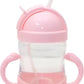 Vroxy Unbreakable Sipper Bottle, BPA Free Anti Spill Sippy Cup DustProof Sippy Cup with Twin Handles Sipper for Toddlers/Infant