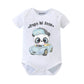 Knitroot FatherS Day Special, Onesie, Papa Ki Jaan, Unisex Baby Kids Half Sleeve Cotton White Romper, Sleepsuit, Bodysuit, 912