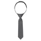 Jacob Alexander Infant 'S Toddler 'S 8 ' Pretied Solid Color Hook And Loop Band Tie - Charcoal