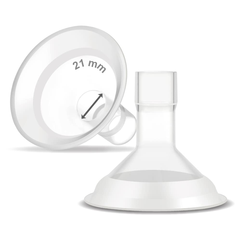 Maymom Myfit Comfy Series 21 Mm Two-Piece Design Breastshield Compatible With Medela Breast Pumps; Not Original Medela Pump Part