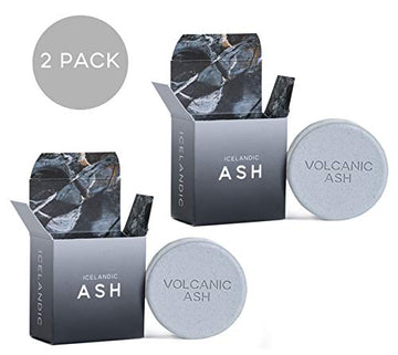 Kalastyle Hall   Iceland Volcanic Ash Soap - Pack Of 2 4.3Oz Bars