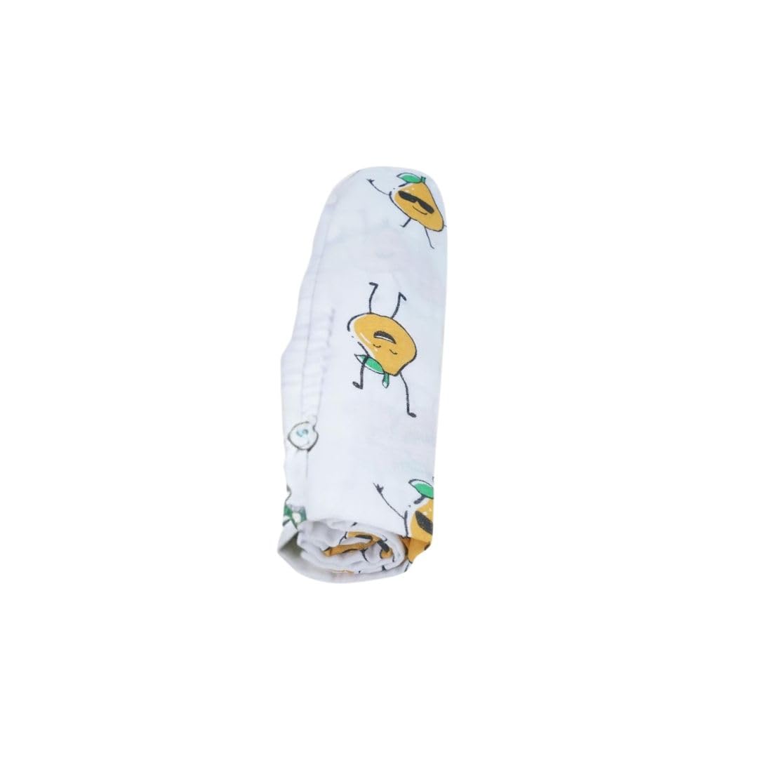 100% Cotton Muslin Baby Swaddle Wrap  Soft Newborn Swaddle Blanket, Burp Cloth, Towel & Wrapper | Lightweight Mulmul Cloth 100x