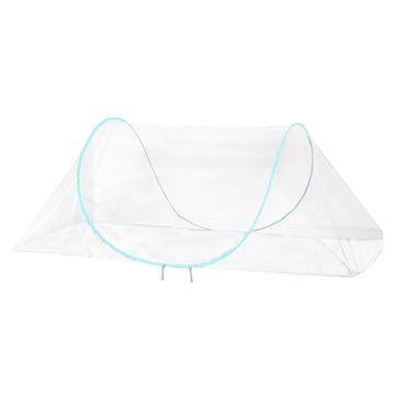 Cmingj Large Pop Up Mosquito Tent, Portable Foldable Mosquito Net For Bed Camping Travel Patio (78 * 31 * 22Inch) (Blue Adjustab