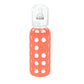 Lifefactory Glass Baby Bottles With Silicone Protection - 2-Pack, 9 Oz Bottles, Mango & Papaya