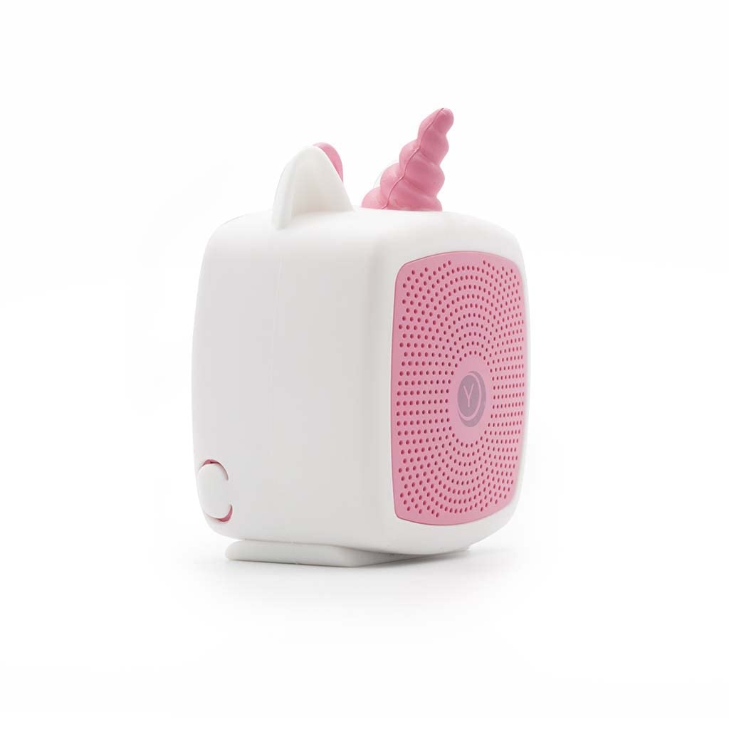Yogasleep Pocket Baby Soother Unicorn, White Noise Machine, 6 Soothing Sounds & Timer for Better Sleep, Includes Brown Noise & L