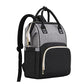 Femuar Diaper Bag Backpack Multifunction Maternity Nappy Baby Bag For Girls & Boys Large Capacity Travel Diaper Bags Black Gray