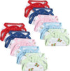 Babysphere Newborn Baby Cotton Cloth Diapers/Langot/Nappy U Shaped Washable And Reusable Nappies (Multicolour,06 Months) Pack O