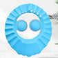 Kangwell Shower Cap Bathing Cap | With Earshield Soft Adjustable Visor Hat Safe Shampoo Shower Bathing Protection Bath Cap For E