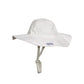 Flap Happy Little Girls' Upf 50 Plus Organic Floppy Hat, Natural, Medium