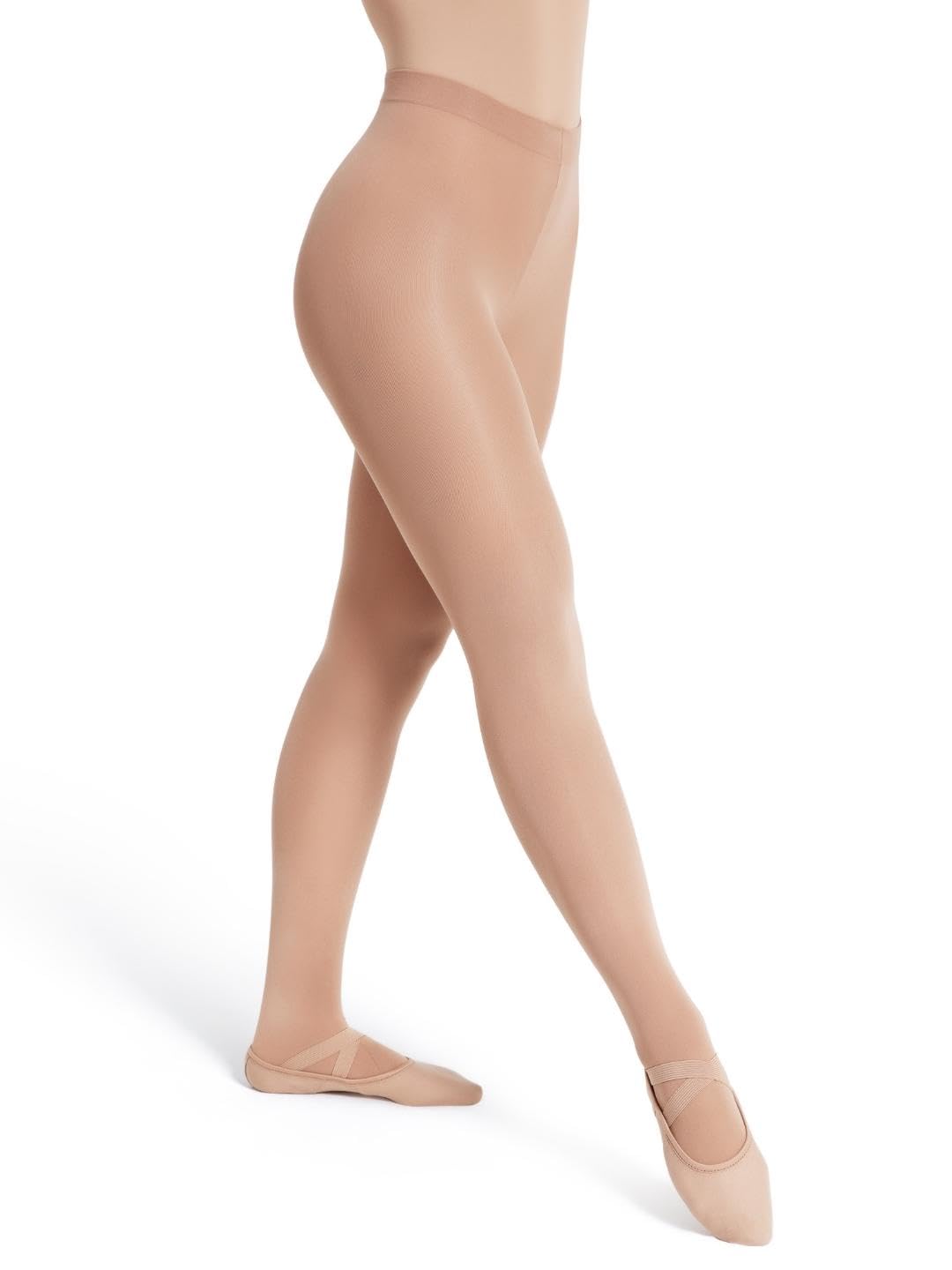 Capezio Ultra Soft Transition Tight  Size Small/Medium, Suntan