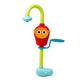 Yookidoo Toddler and Baby Bath Toy (Ages 1-3): Flow N Fill Spout-3 Stackable Play Cups - Battery Operated Moveable Hose Toy and