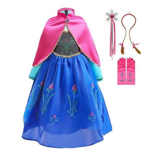 Dressy Daisy Toddler Girls Ice Princess Sister Costume Dresses Birthday Halloween Christmas Fancy Party Outfit with Accessories