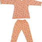 MMShopy Baby Girls Floral Print Hosiery Cotton Top & Pyjama Set (910 Years, Orange)
