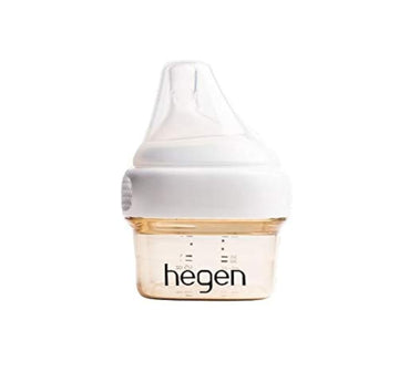 Hegen Easy To Clean Anti-Colic Baby Bottle, 2Oz For 0 To 1 Month