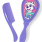 Paw Patrol Baby Toddler Comb & Brush Set Featuring Your Choice Of Chase, Marshall, Skye Or Everest (Everest Purple)