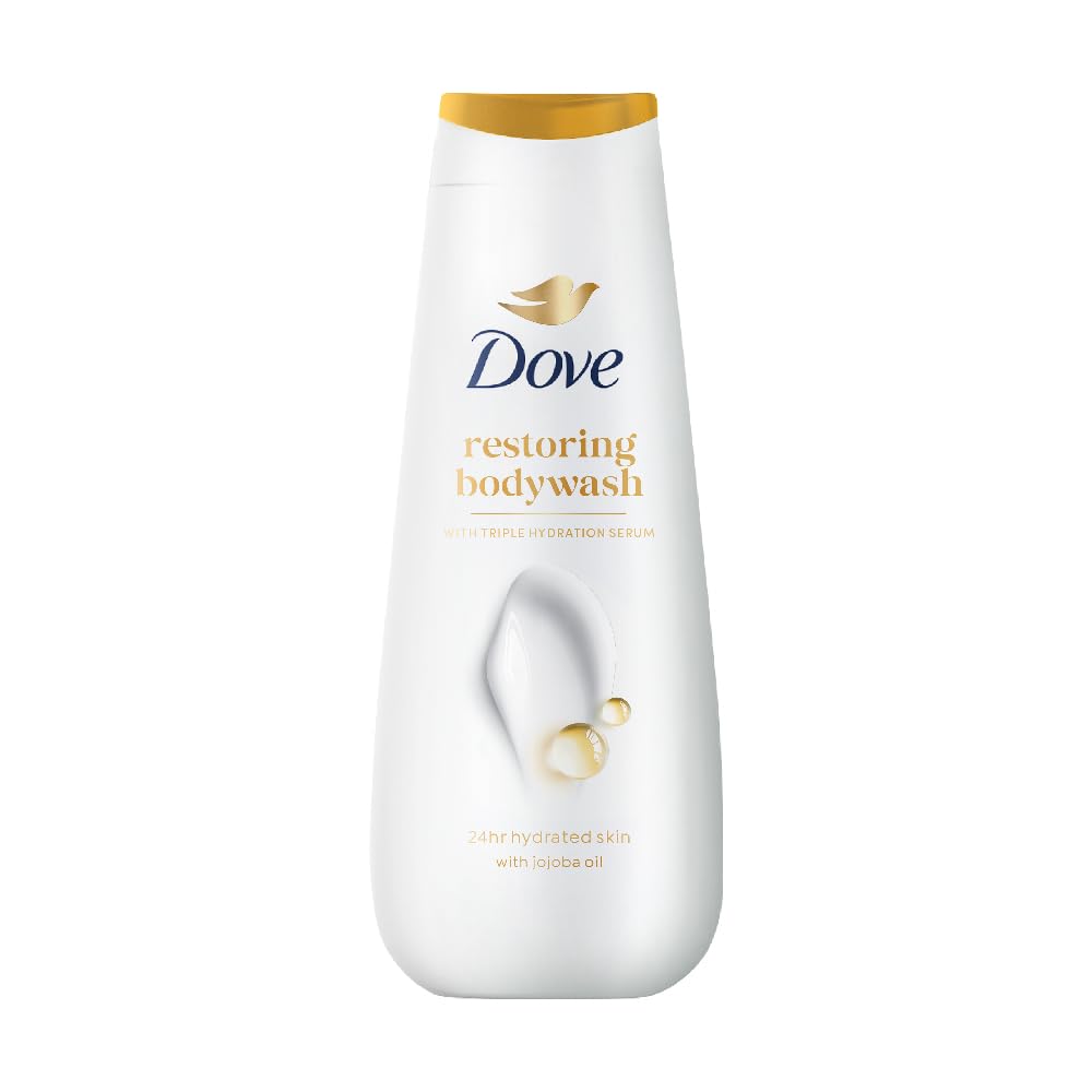 Dove Dryness Care Bodywash With Triple Hydration Serum, 300Ml