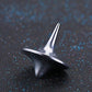 Rienar Accurate Spinning Top, Vintage Totem Zinc Alloy Silver Toy Gift