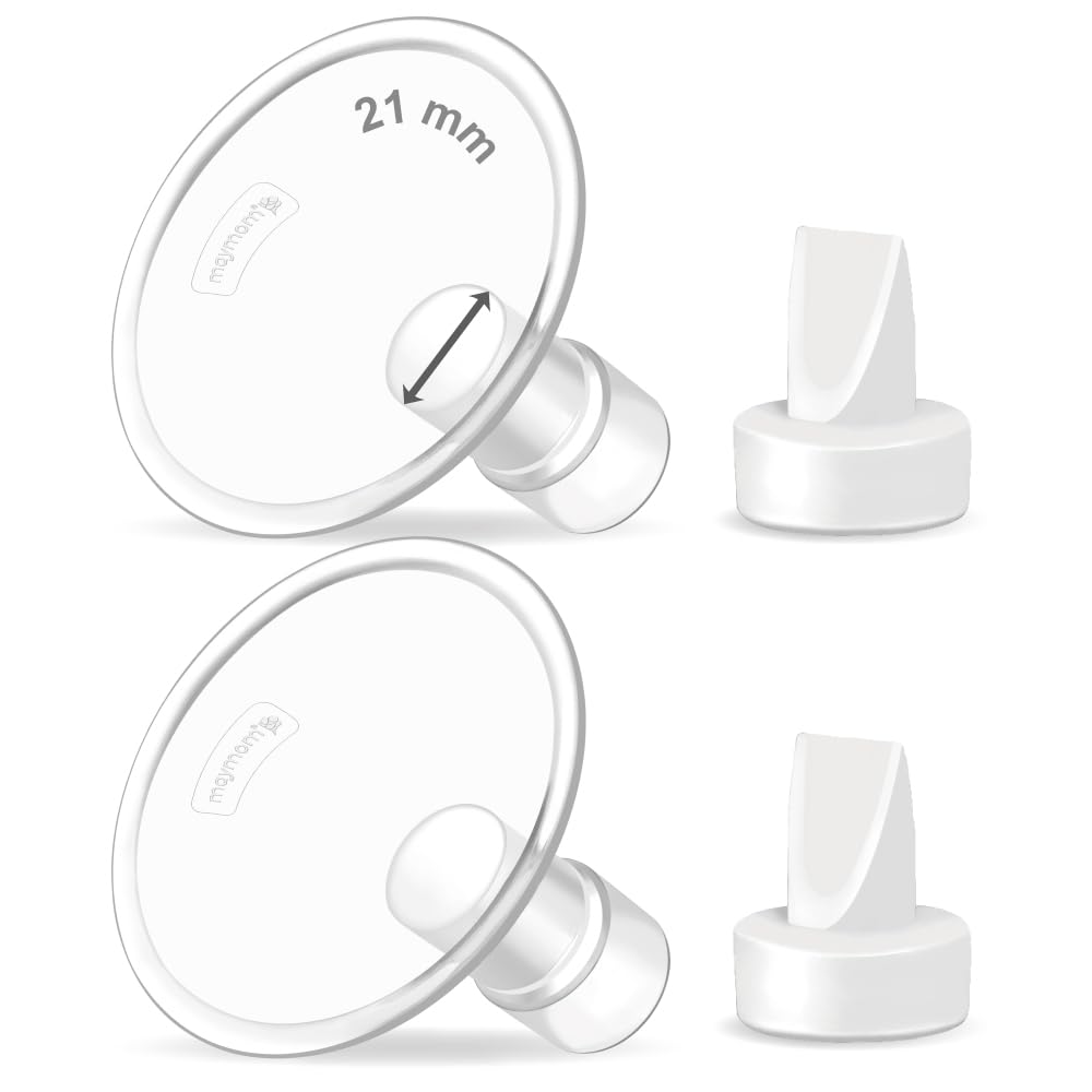 Maymom Pump Valve & MyFit 21mm Shield Compatible with Lansinoh Breast Pump Signature Pro/Smartpump/Manual Breast Pump. Replace L