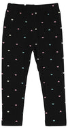 Max Girls High Rise Regular Leggings (P23CLG05 Black 78 Y)