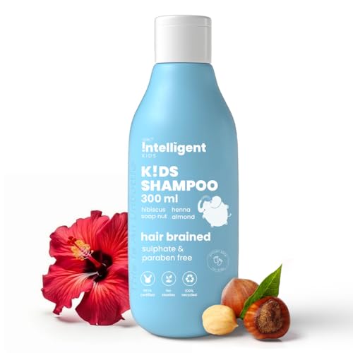 Tuco Kids Mild Shampoo With Soapnut, Almond, Henna, Pomegranate|Perfect For Soft, Smooth, Curly Tangled & Rough Hair|Paraben, Sl
