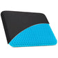 Crroel Gel Seat Cushion, Double Thick Breathable Cushion Cool Honeycomb Gel Cushion For Relax Back & Sciatica Home Office Chair 