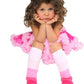 Huggalugs Girls Pink Ombre Rhumba Legruffles, Regular (Fits To 8 Years), Pink