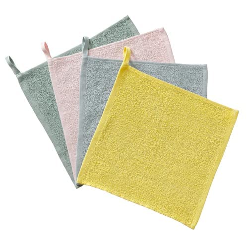 alleydreamstore ikeaKRAMA Wash Cloth (Multicolor, 30x30 cm)  Pack of 4