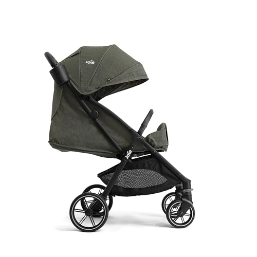 Joie Nutmeg And Rue Travel System - Travel Friendly Stroller With Automatic Fold, Lightweight Car Seat & Anti-Rebound Base (Ever