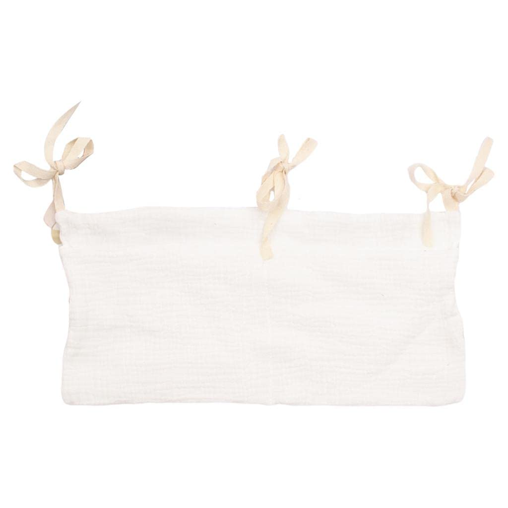 LOOM TREE Multipurpose Baby Nursery Organizer Hanging for Diapers Wipes 2 Pockets White | Strollers & Accessories | Stroller Acc