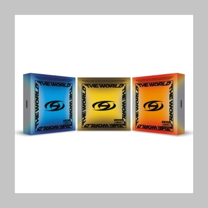 Ateez The World Ep.1 : Movement Album 3 Version Set Cd+1P Folding Lyrics Poster On Pack+72P Photobooklet+1Ea Sticker+1P Id Card+