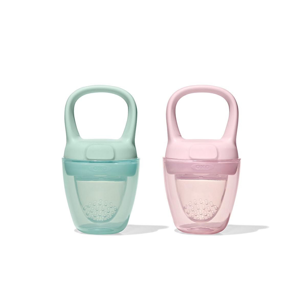Oxo Tot Silicone Self-Feeder 2 Pack - Opal And Blossom – WBCBBB0CRCD3PPB