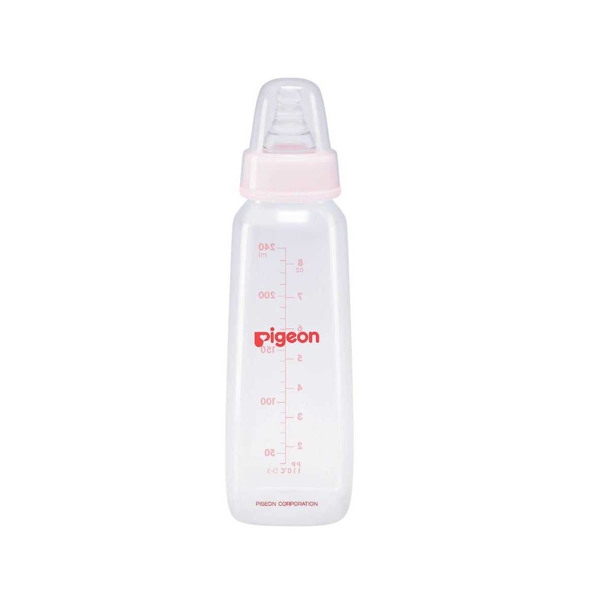 Pigeon Peristaltic Nursing Bottle Kpp 240Ml Pink Nipple L | Baby Bottle