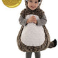 Underwraps Toddler'S Raccoon Belly Babies Costume, Multi, Medium (18-24)