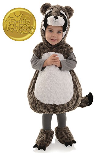 Underwraps Toddler'S Raccoon Belly Babies Costume, Multi, Medium (18-24)