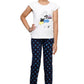 Girls Printed Cotton Regular Fit Pyjamas Lower (Pack of 2) Multicolor7