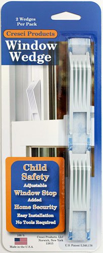 4 Total Window Wedges - Adjustable Window Stop - Pack Of 2 - 4 Total – Cutebabyb WBCBBB010PB3IVG