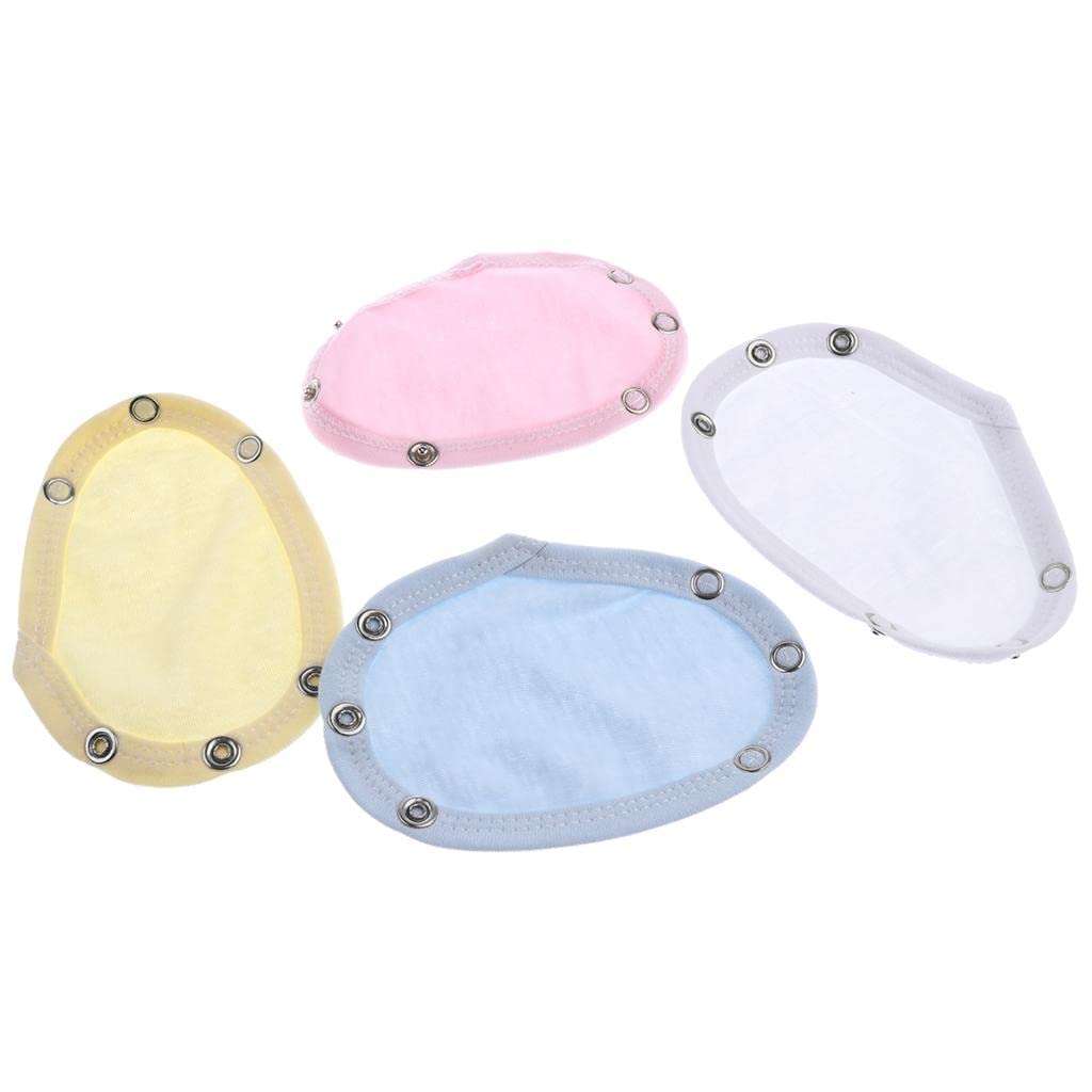 Loom Tree New Baby Kids Bodysuit/Vest Extender 100% Cotton, One Size Varity Color X4