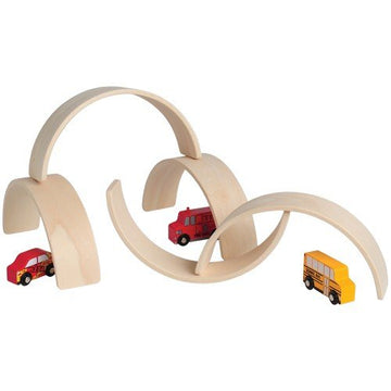 Constructive Playthings Set Of Five 10 3/4' L. X 2 1/2' W. X 5' H. Unit Block Arches