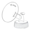 Maymom Pump Part Compatible With Spectra S1,S2 Spectra 9 Plus Breastpump; Incl Wide Mouth Flange (One Flange-15Mm. Flange) Not O