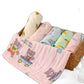 Baby Soft Cotton Hanky for Kids | Pack of 5 Gentle SkinFriendly Washcloths | Newborn & Infant Face Wipes | UltraSoft Muslin Ha